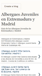 Mobile Screenshot of alberguesextremaduramadrid.blogspot.com