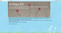 Desktop Screenshot of ecobagssol.blogspot.com