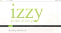 Desktop Screenshot of izzydesigns.blogspot.com