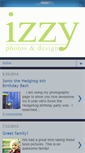 Mobile Screenshot of izzydesigns.blogspot.com