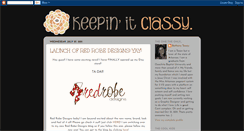 Desktop Screenshot of keepitclassylove.blogspot.com