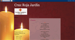 Desktop Screenshot of cruzrojajardin.blogspot.com