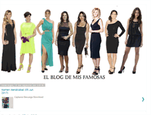 Tablet Screenshot of misfamosas.blogspot.com