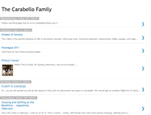 Tablet Screenshot of carabellofamily.blogspot.com