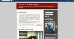 Desktop Screenshot of mauricempinelibrary.blogspot.com