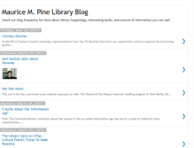 Tablet Screenshot of mauricempinelibrary.blogspot.com
