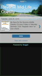 Mobile Screenshot of midlifeobesity.blogspot.com