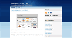 Desktop Screenshot of fundraisingmix.blogspot.com