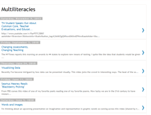 Tablet Screenshot of louann-multiliteracies.blogspot.com
