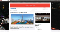 Desktop Screenshot of mercurytravels.blogspot.com
