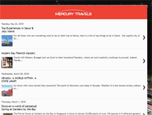 Tablet Screenshot of mercurytravels.blogspot.com