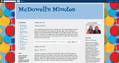 Desktop Screenshot of mcdowellsminutes.blogspot.com
