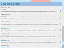Tablet Screenshot of mcdowellsminutes.blogspot.com
