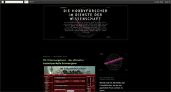 Desktop Screenshot of hobbyforscher.blogspot.com