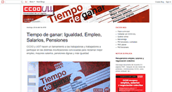 Desktop Screenshot of ccoo-ull.blogspot.com