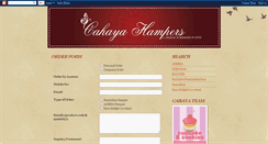 Desktop Screenshot of cahaya-hampers.blogspot.com