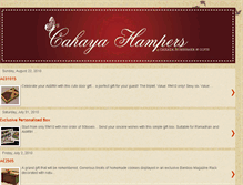 Tablet Screenshot of cahaya-hampers.blogspot.com