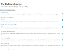 Tablet Screenshot of paddocklounge.blogspot.com