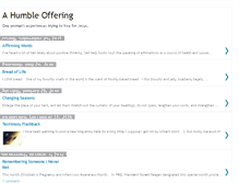 Tablet Screenshot of ahumbleoffering.blogspot.com
