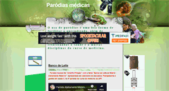 Desktop Screenshot of parodiasmedicas.blogspot.com