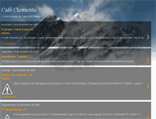 Tablet Screenshot of cafeclemente.blogspot.com