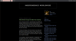 Desktop Screenshot of 4myindependence.blogspot.com