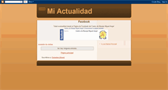 Desktop Screenshot of miactualidad-miguelangel.blogspot.com