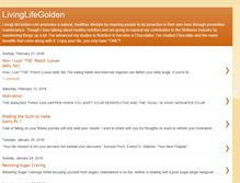 Tablet Screenshot of livinglifegolden101.blogspot.com