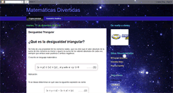 Desktop Screenshot of divertimat.blogspot.com