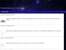Tablet Screenshot of divertimat.blogspot.com
