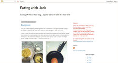 Desktop Screenshot of eatingwithjack.blogspot.com