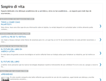 Tablet Screenshot of lavidaunsuspiro.blogspot.com