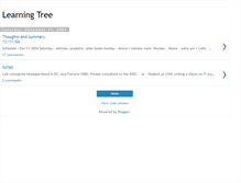 Tablet Screenshot of learningtree.blogspot.com