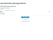 Tablet Screenshot of documentalesdd.blogspot.com