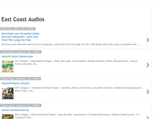 Tablet Screenshot of eastcoastaudios.blogspot.com