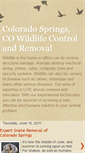 Mobile Screenshot of coloradospringswildlifeanimalcontrol.blogspot.com