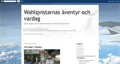 Desktop Screenshot of familjenwahlqvist.blogspot.com