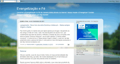 Desktop Screenshot of evangelizacaoefe.blogspot.com