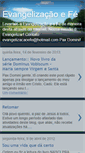 Mobile Screenshot of evangelizacaoefe.blogspot.com