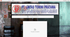 Desktop Screenshot of lintastominipratama.blogspot.com