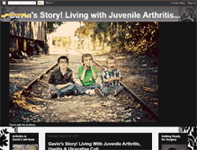 Tablet Screenshot of gavinsstorylivingwithja.blogspot.com