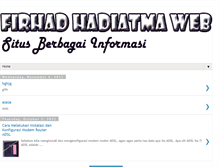 Tablet Screenshot of hadiatmaweb.blogspot.com