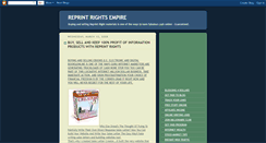 Desktop Screenshot of buyandsellreprintrights.blogspot.com