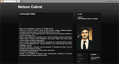 Desktop Screenshot of nelsoncabral.blogspot.com