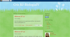 Desktop Screenshot of crisbj-biologiaiv.blogspot.com