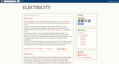 Desktop Screenshot of electricity.blogspot.com