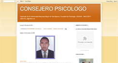 Desktop Screenshot of consejeropsicologo.blogspot.com