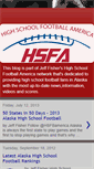 Mobile Screenshot of highschoolfootballamerica-alaska.blogspot.com