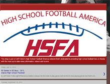 Tablet Screenshot of highschoolfootballamerica-alaska.blogspot.com