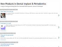Tablet Screenshot of implantproducts.blogspot.com